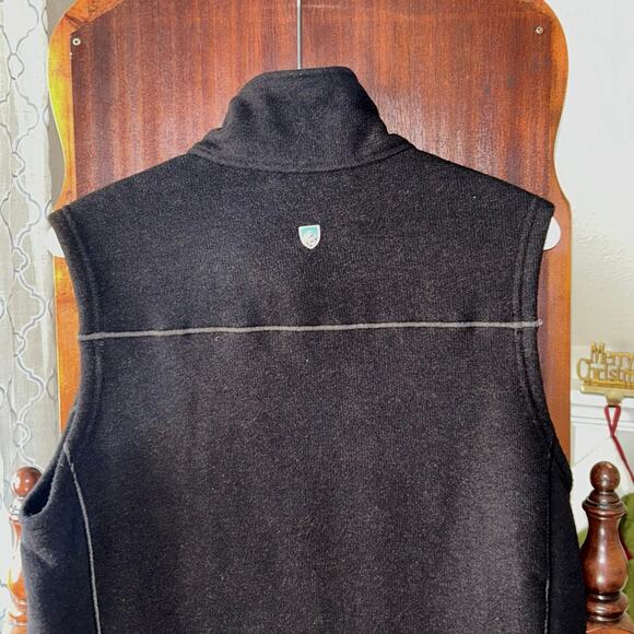 KUHL MEN'S INTERCEPTR VEST 2026 large black hiking gorpcore full zip - Picture 9 of 10